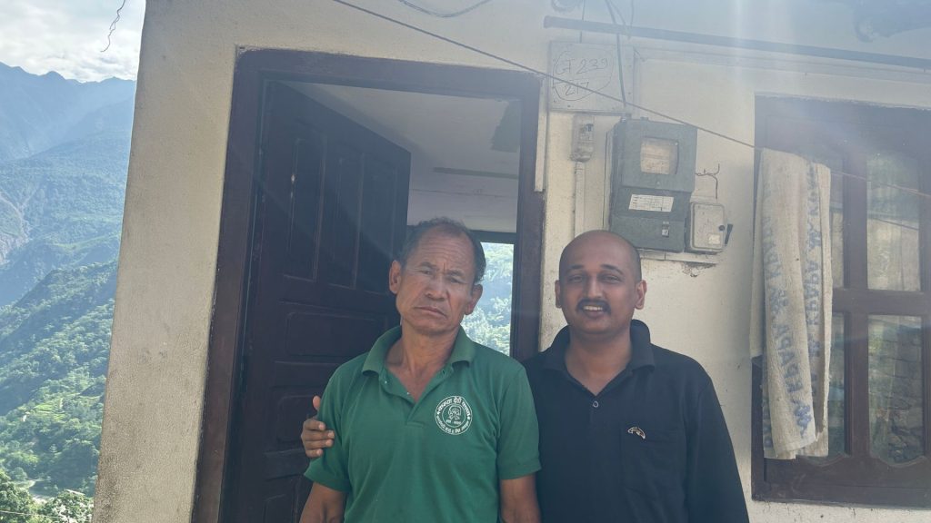 I Meet Aita Sigh Gurung In Mipra Village In Manang