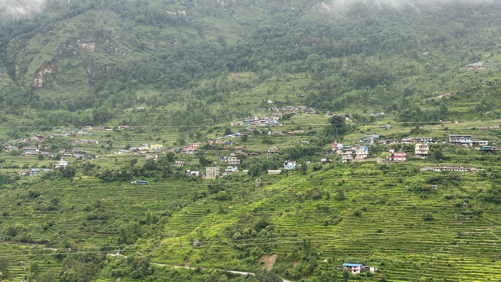 Monsoon Time On Lumle In Kaski