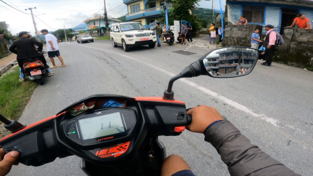 An Accident Happened Near Pokhara