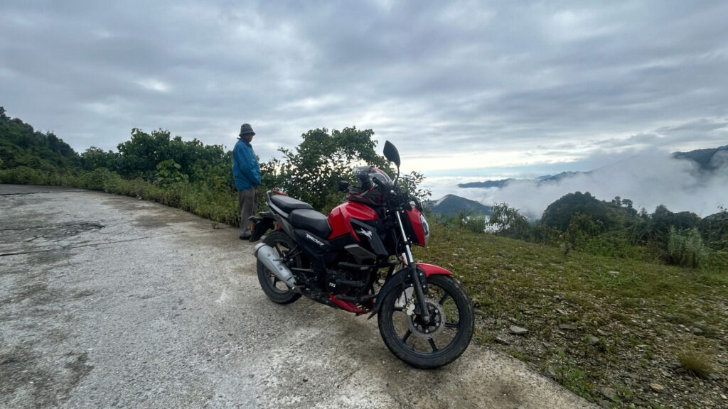 View Morning From Way To Salyan Kaski In Nepal