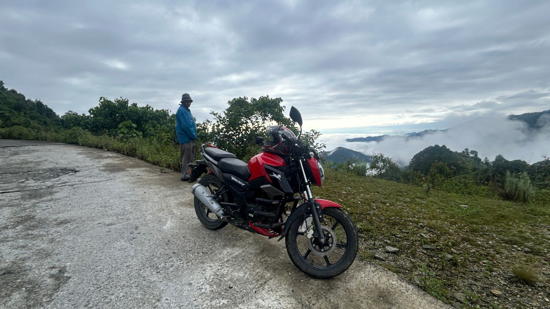 View Morning From Way To Salyan Kaski In Nepal