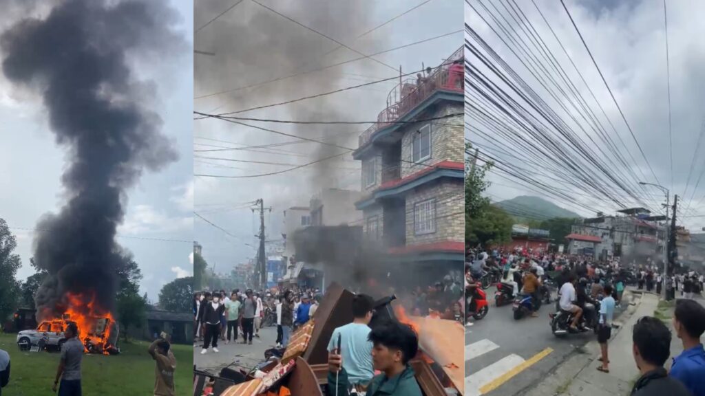 Gen Z Protest Happen In Pokhara