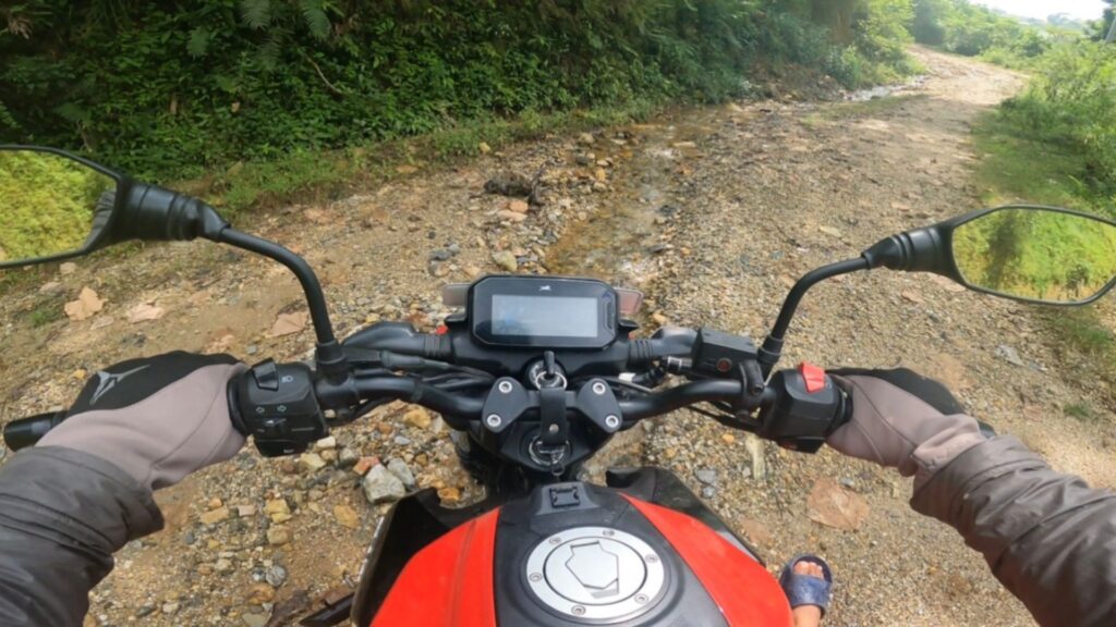 Off-Road Test Ride On Village With TVS Raider 125cc In Pokhara