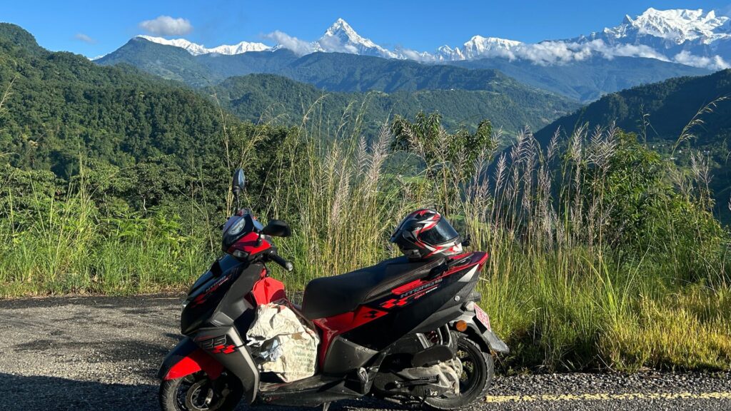 Morning Ride On Bhaise Village In Kaski