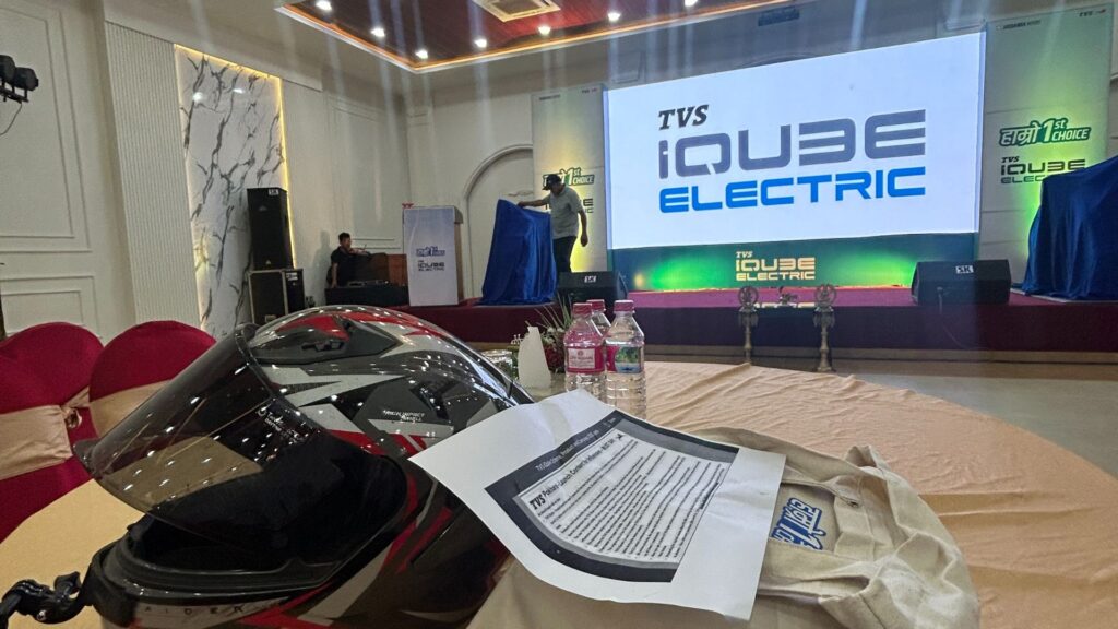 New TVS iQube Event In Pokhara 2025