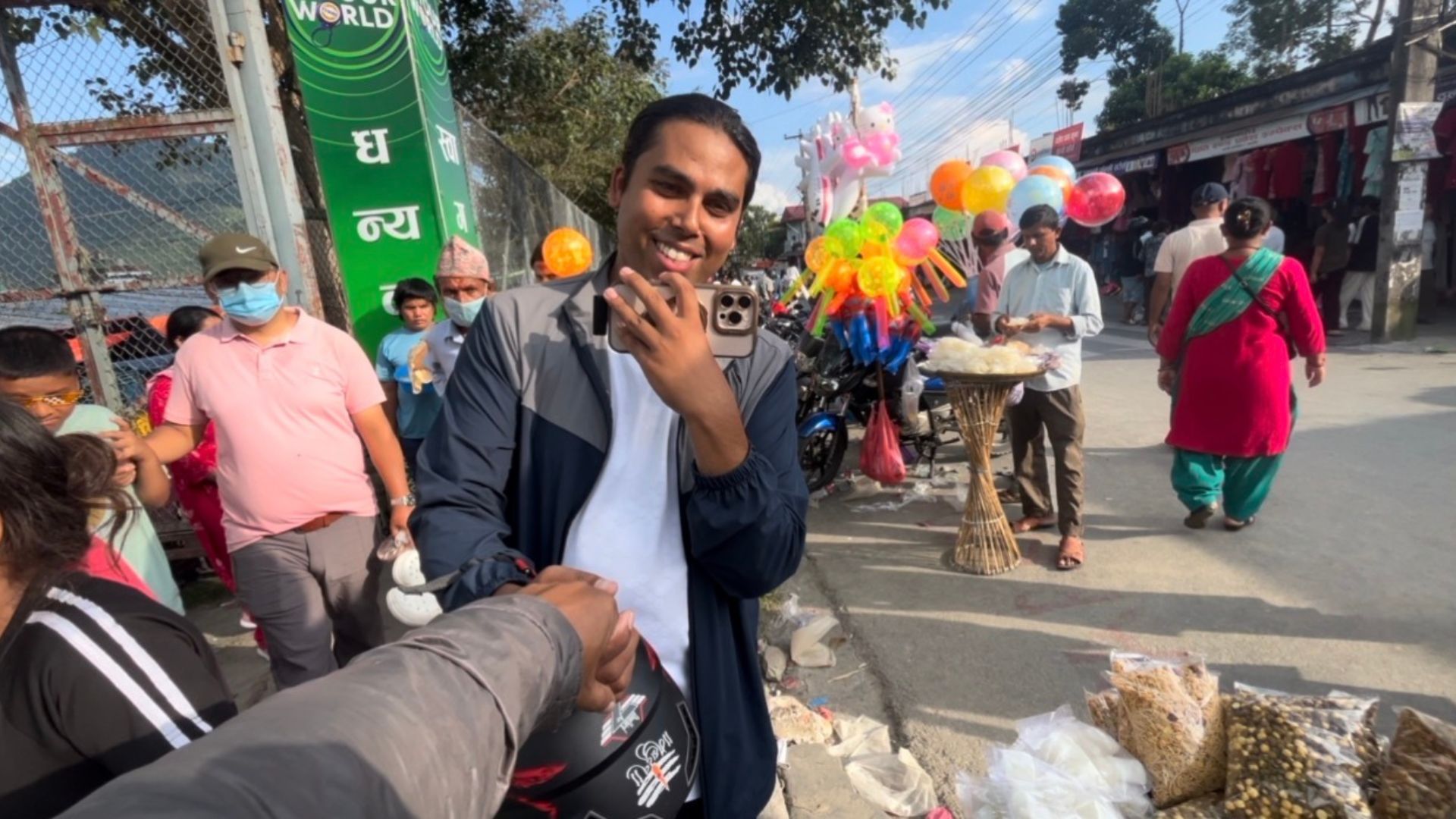I Meet YouTuber Friends At The Fulpati Mela In Pokhara 2082 
