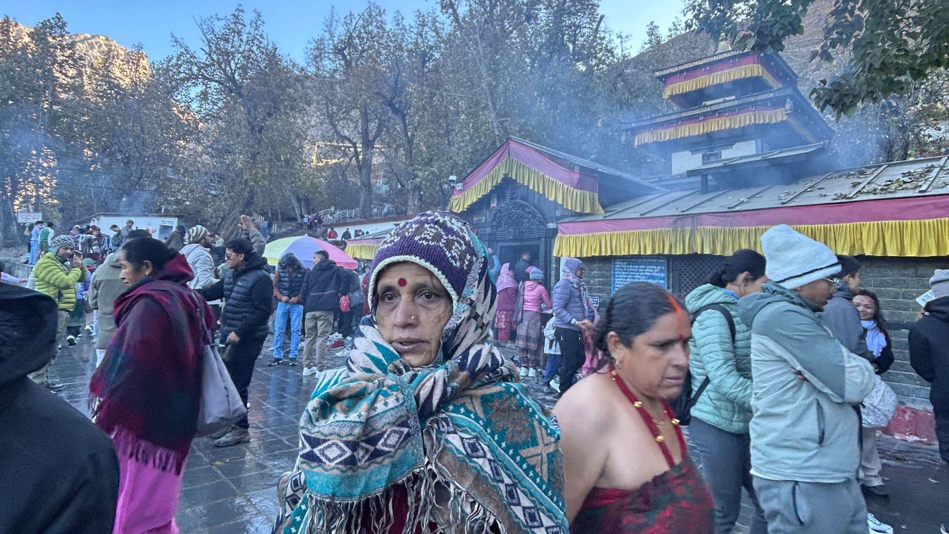 My Mother Reached Muktinath Temple On Tihar 2082 