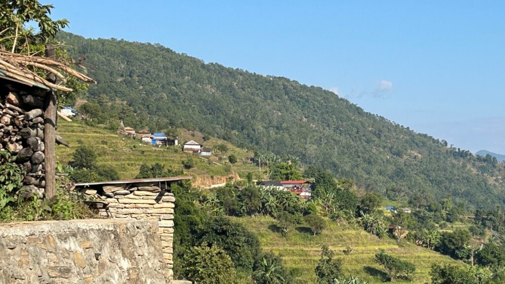 Reach On Sirkutan Village In Kaski