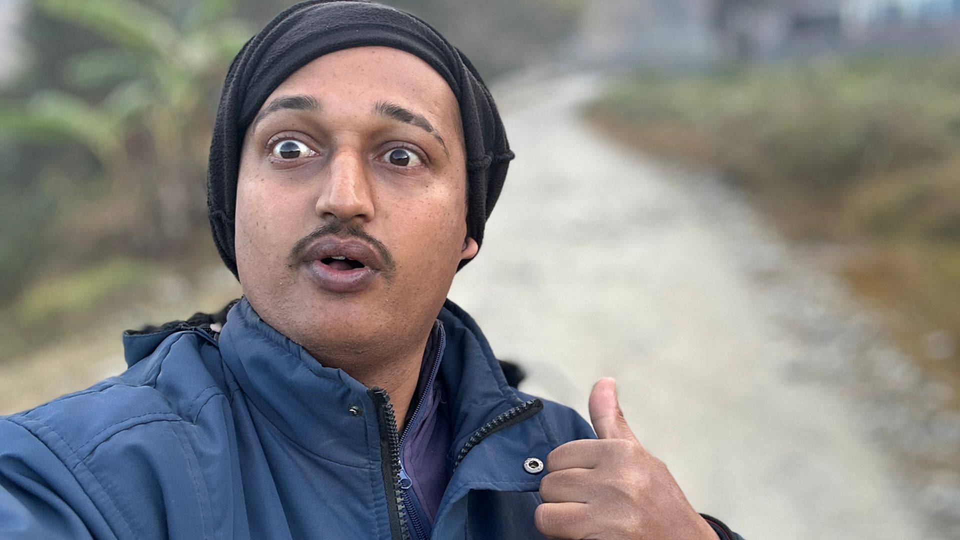 Morning View From Ghachok In Kaski