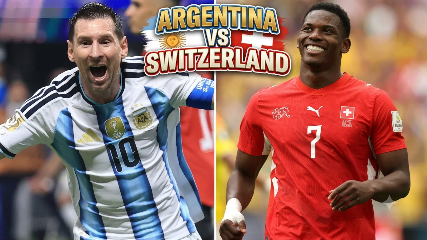 Argentina Vs Switzerland Time Today