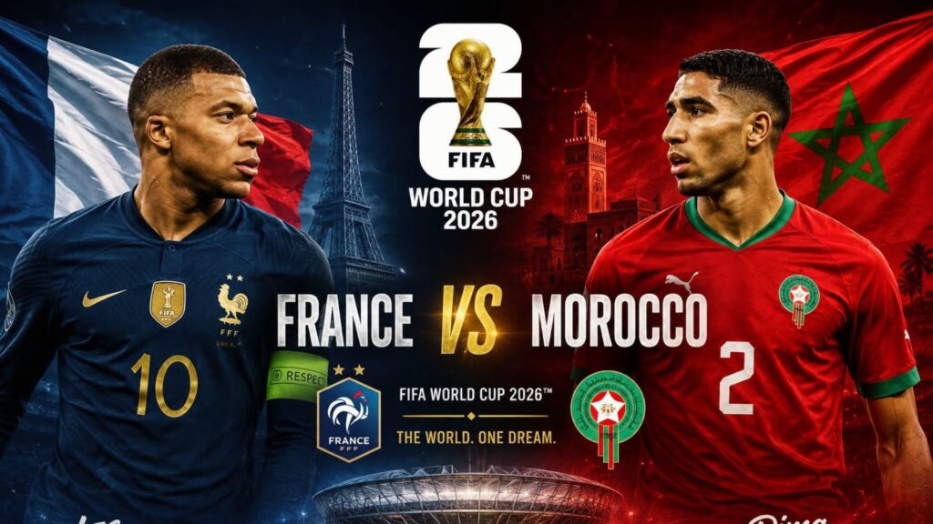 Tonight: France vs Morocco: Nepali Time In The FIFA World Cup 2026