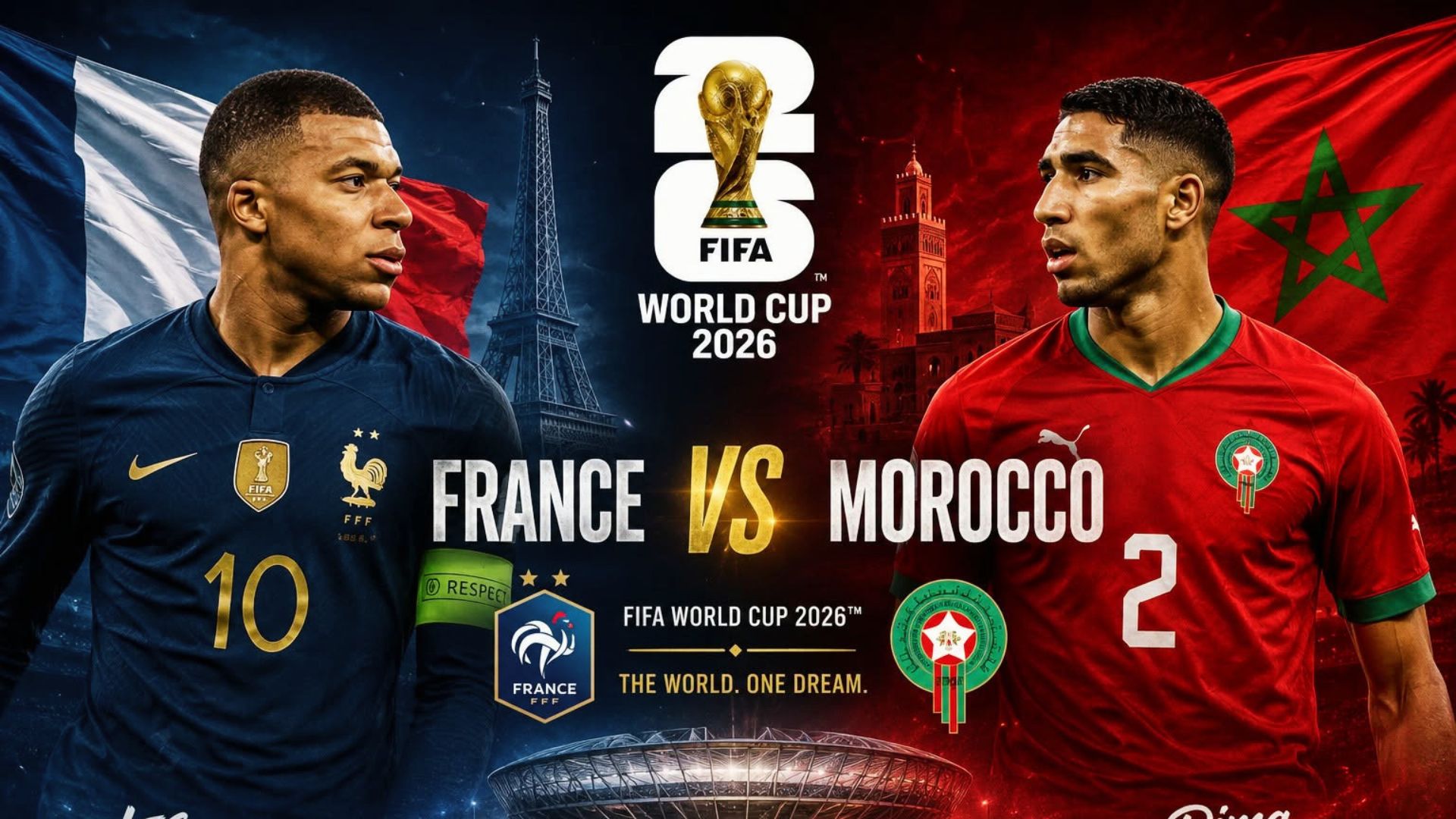 Tonight: France vs Morocco: Nepali Time In The FIFA World Cup 2026